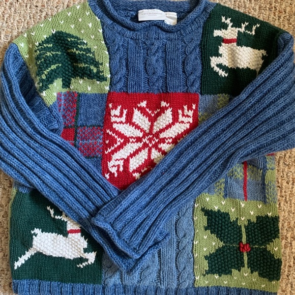 Liz Claiborne Christmas Sweater 